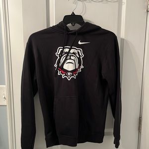 Georgia Bulldogs Nike A-M hooded sweatshirt
